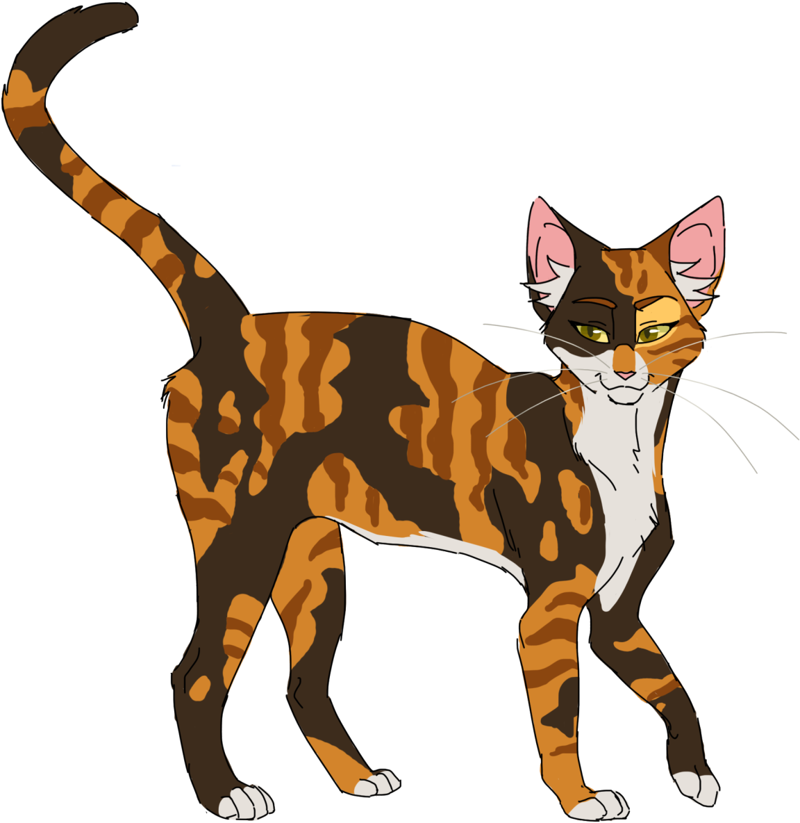 100 Warrior Cats Challenge - Warrior Cats Spottedleaf (1280x1280)