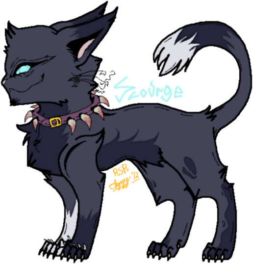 Warrior Cats - Scourge - - - Cartoon (526x553)
