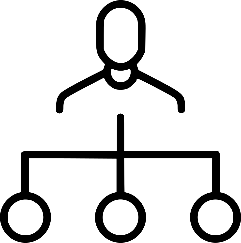 Node Link Connect Client Master Slave Comments - Master Data Icons (980x988)