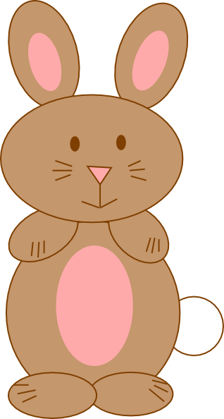 Rabit Cartoon Brown (318x594)