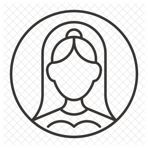 Bride Icon - Avatar (512x512)
