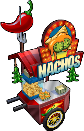 Elektra's Nacho Stand - Cartoon (512x512)