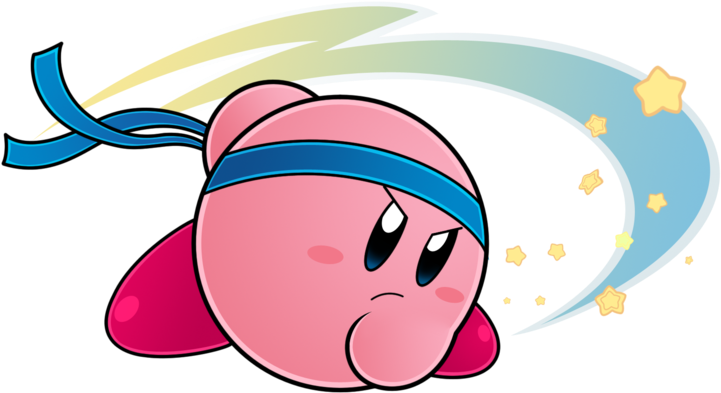 Kirby Throw Png (900x682)