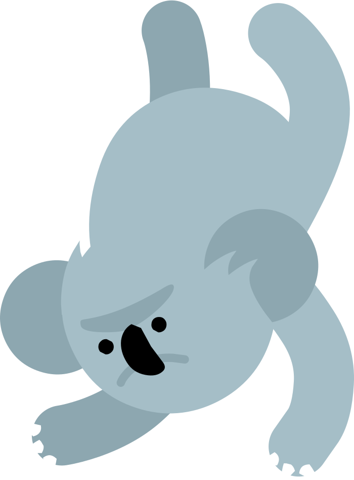 Drop Bear - Cartoon (700x948)