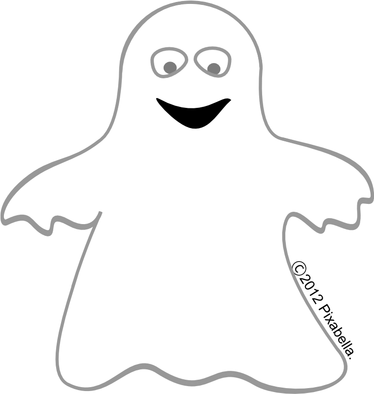 2013 - Cute Ghost Clip (760x810)
