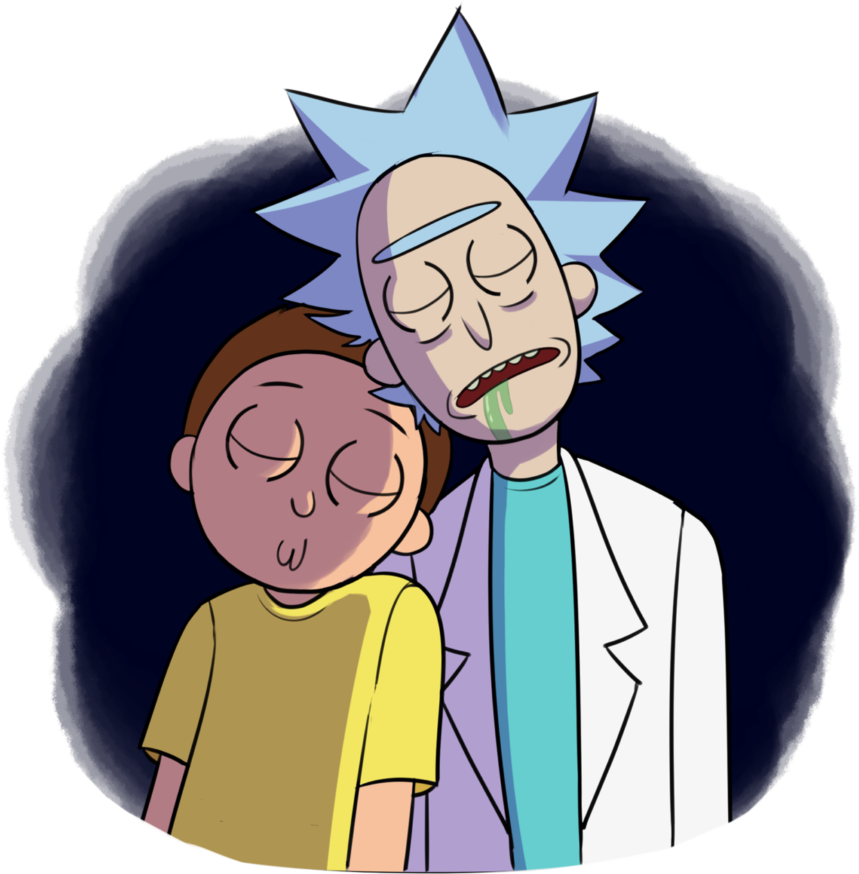 “sleepy Bois ” - Gorillaz (1280x1306)