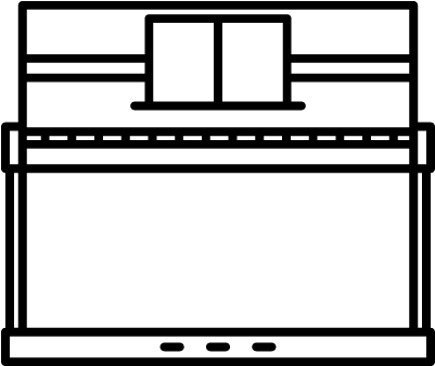 Wall Piano Vector - Piano (400x400)