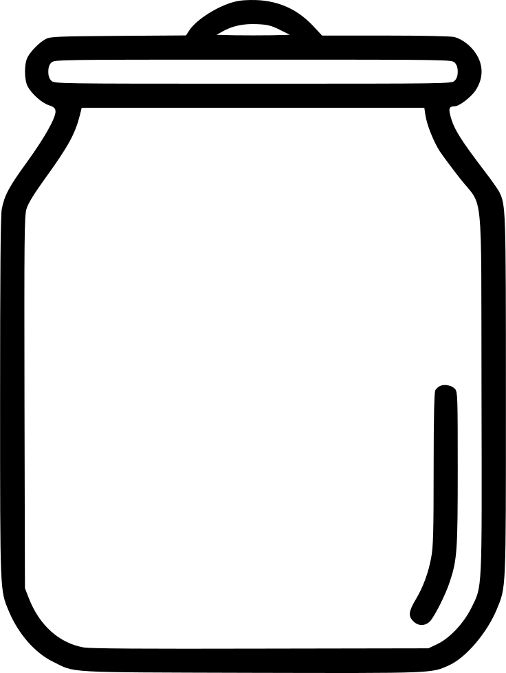 Can Jar Pickle Vessel Container Comments - Icon (736x980)