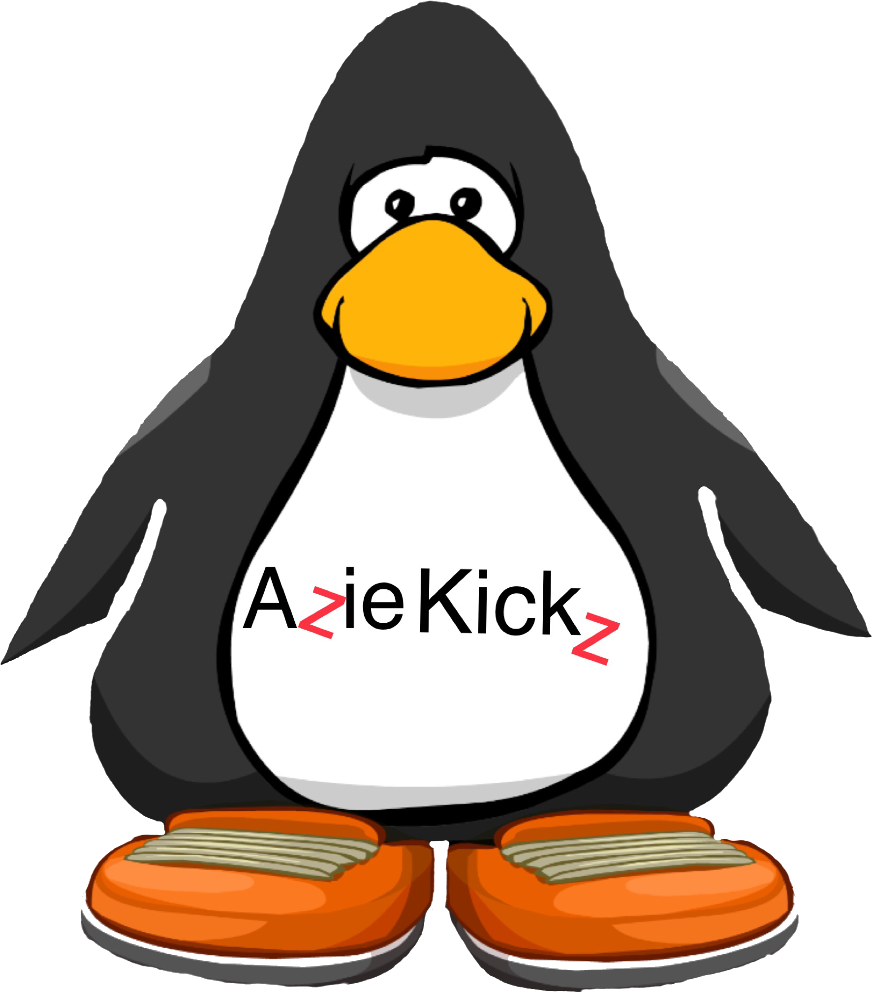 Penguin In A Santa Hat (1860x2048)