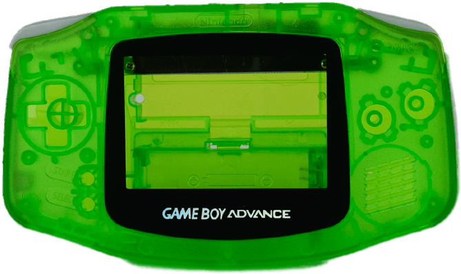 Game Boy Fluorescent Green - Frontlight (800x800)