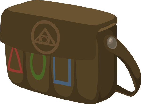 Pouch Bag Clipart (600x442)