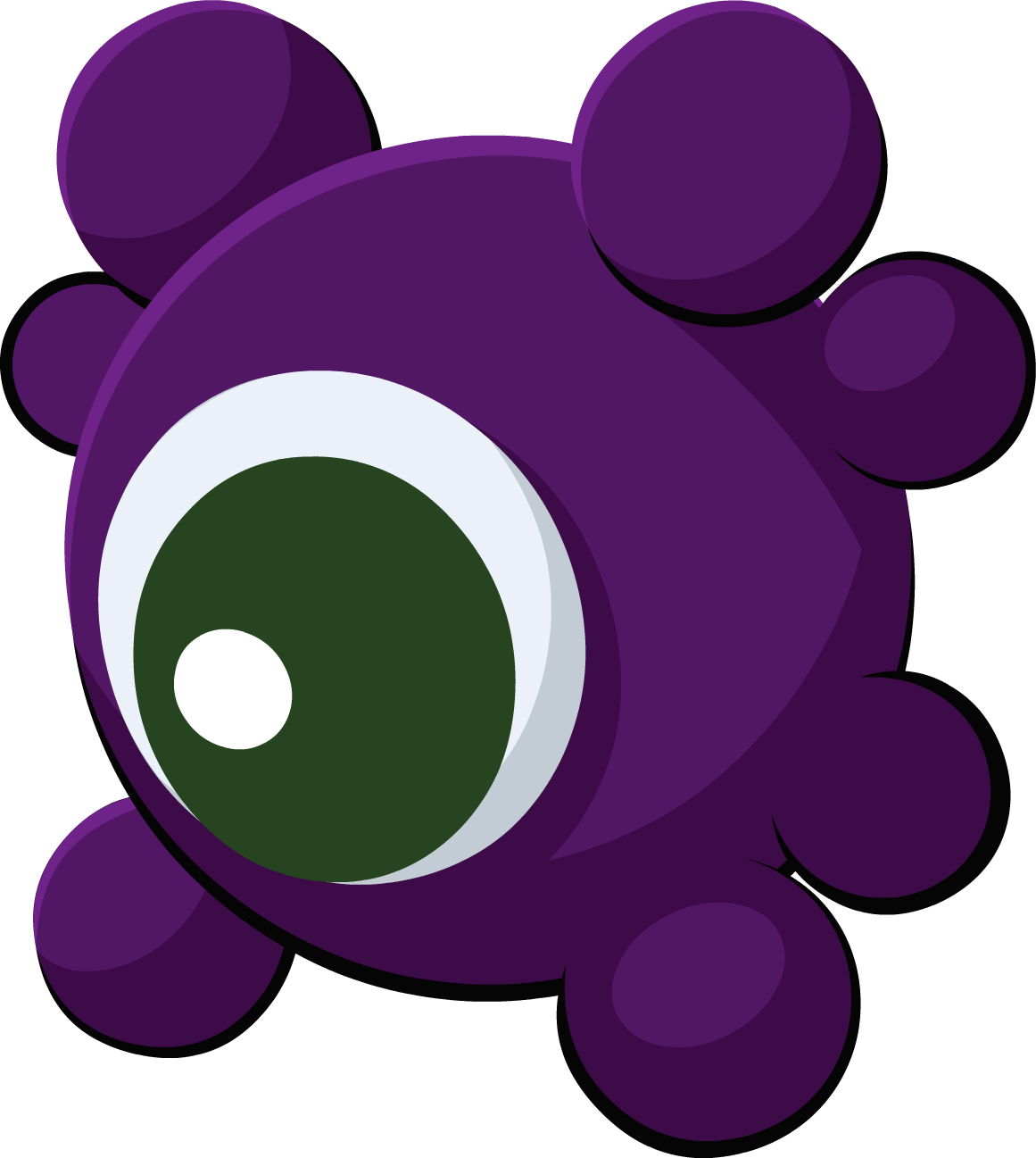 Purple Pet Phantom - Animal Jam Pet Phantom (1161x1297)