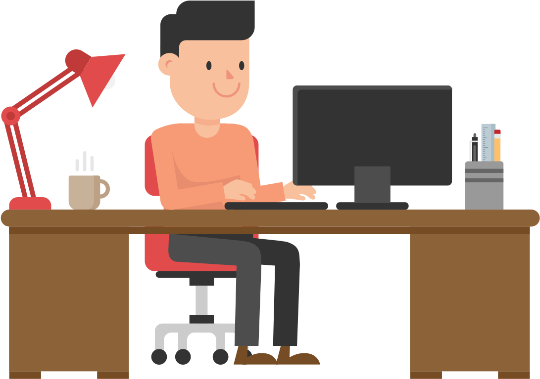 Open - Working On Computer Animated Gif (2000x1125)
