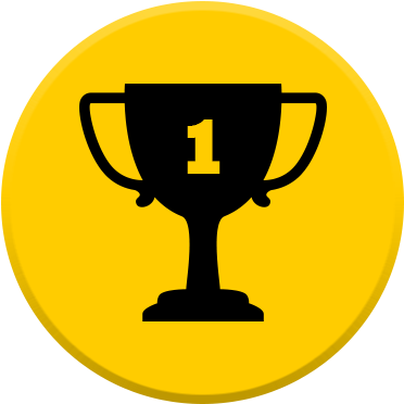 Chart Clipart Benchmark - Trophy Silhouette (512x512)