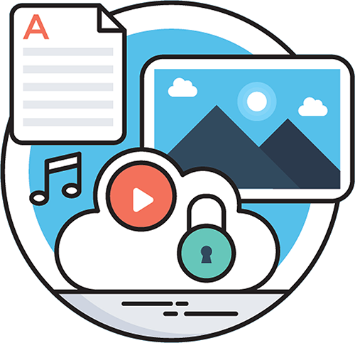 Our Robust Data Protection Plan Will Replicate Your - Cloud Computing (500x483)