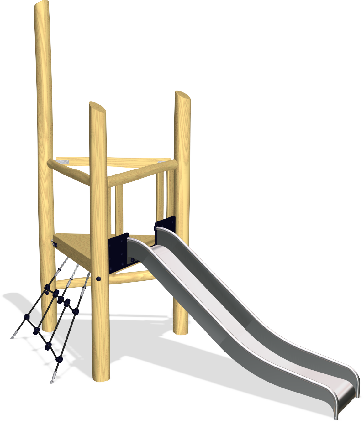 Tower With Slide - Nro1003 (1161x1347)