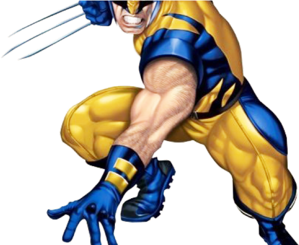 Wolverine Cliparts - Marvel Characters Transparent Background (640x480)