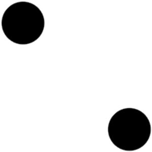 Dice Clipart Side 2 - Circle (420x420)