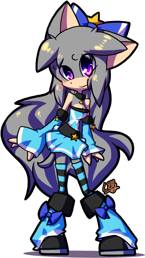 Angel Hoshiro By Grumpybuneary - Cartoon (600x1048)