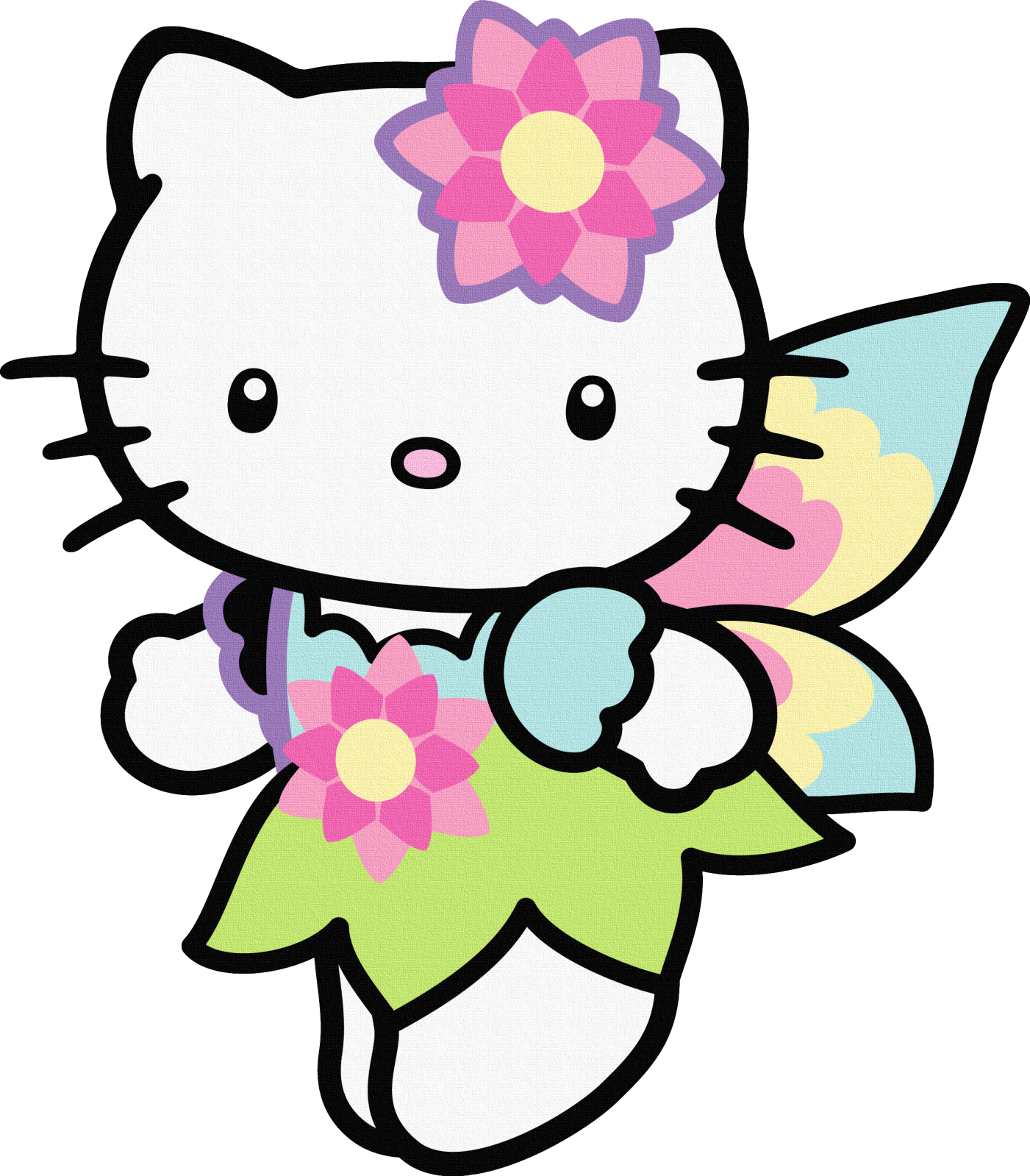 Hello Kitty Parties - Hello Kitty (1401x1599)