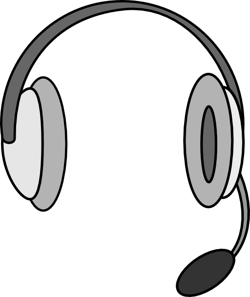 Headset - Headset Clipart (512x608)