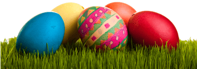 Easter Eggs On Grass - Free Png Easter Eggs (400x400)
