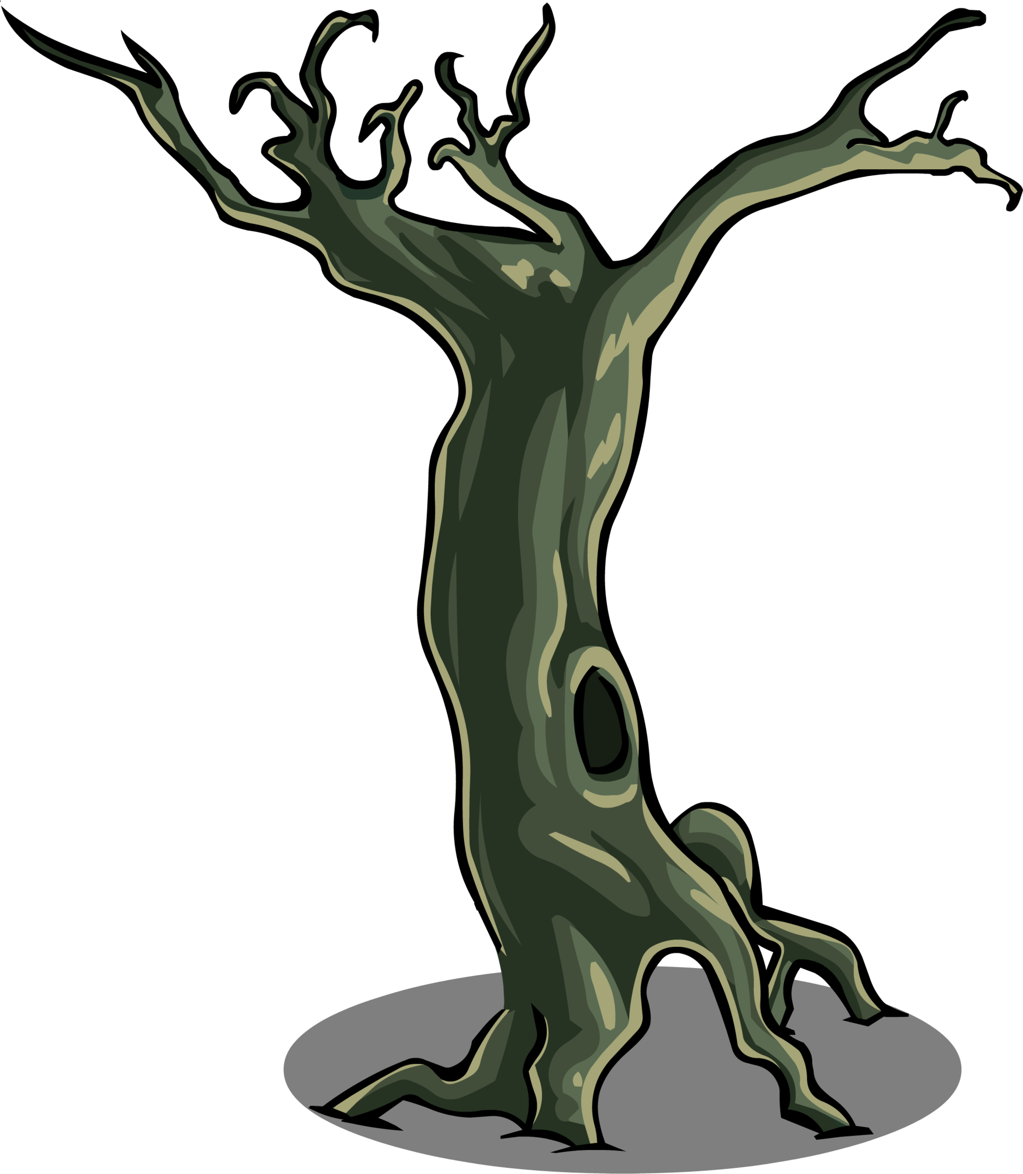 Spooky Tree Sprite - Sprite (2000x2296)