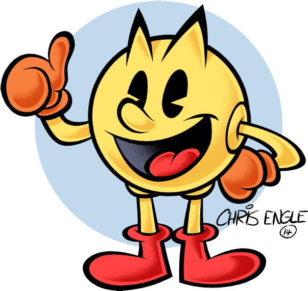 The Pac Is Back By Dynamicsketch - Cartoon (716x679)