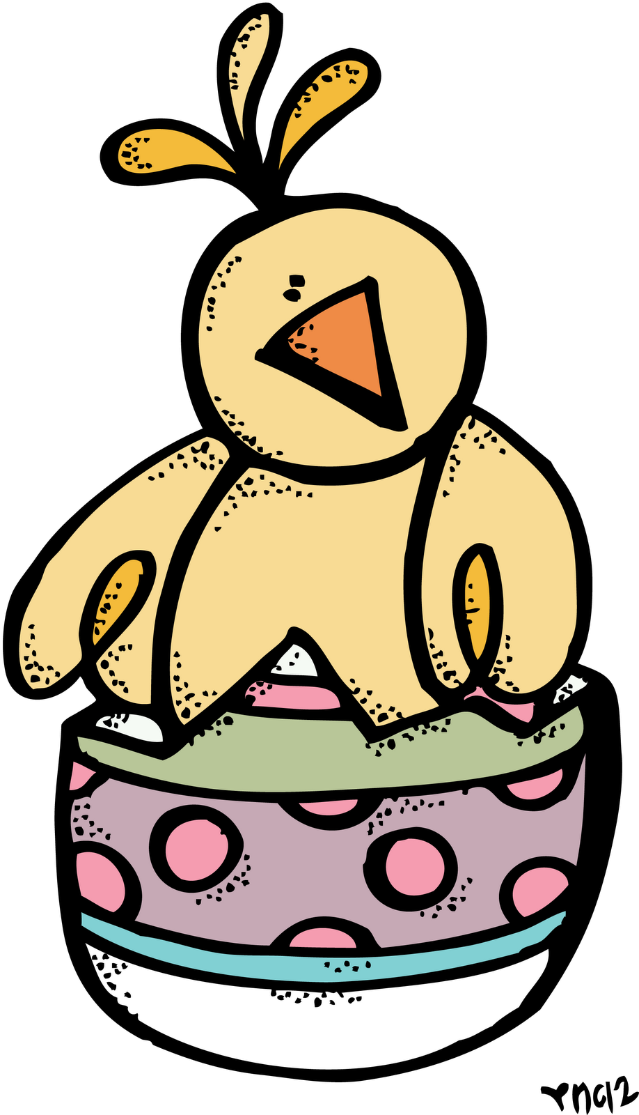 Easter Chick - Melonheadz April (918x1600)
