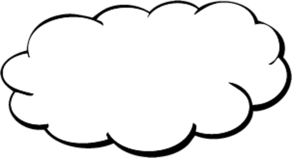 Big Cloud Clipart - Cloud Internet (600x326)