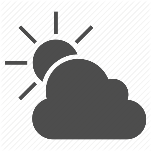 Sun And Clouds Icon (512x512)