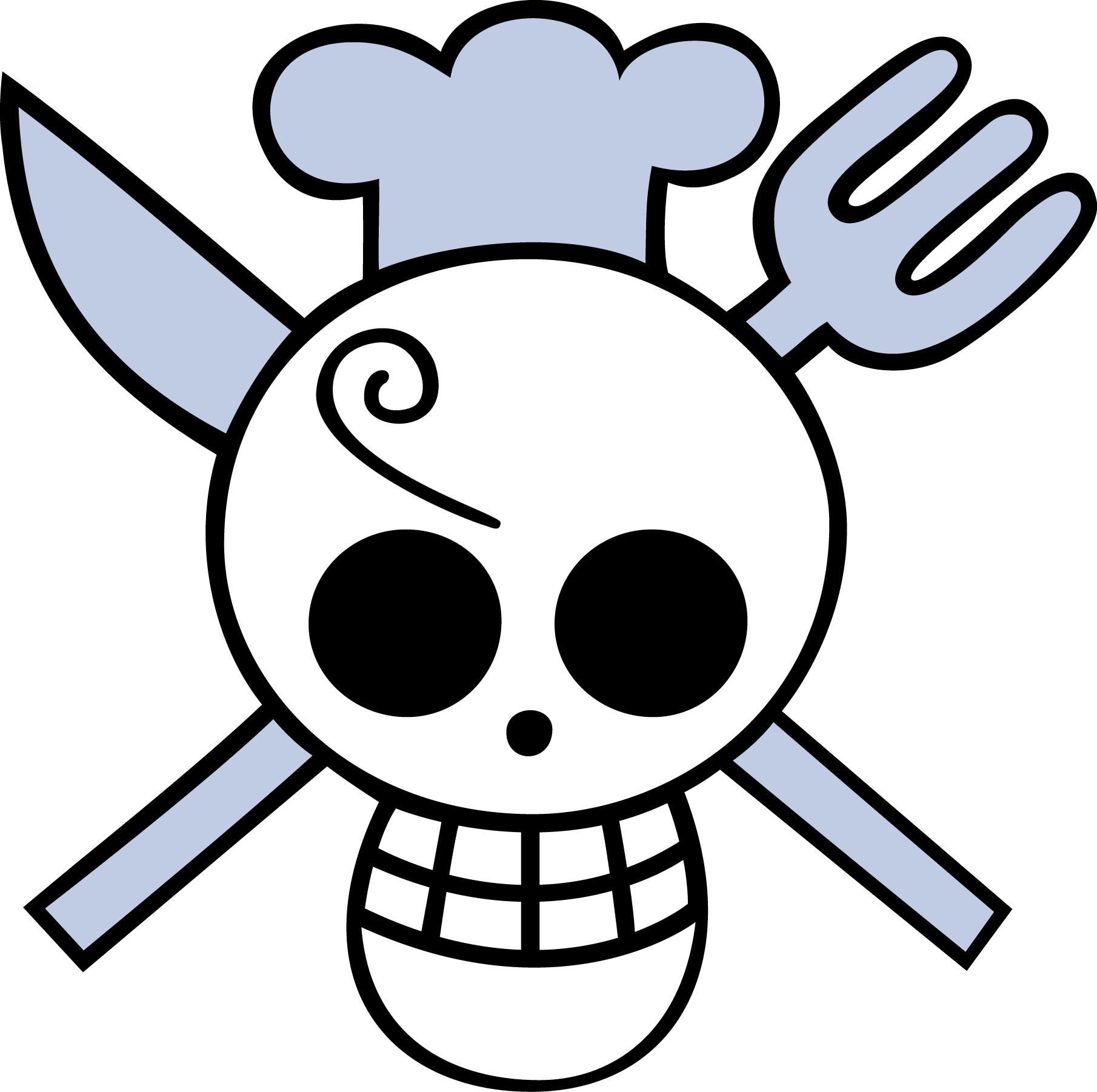 One Piece Sanji Flag (1810x1802)
