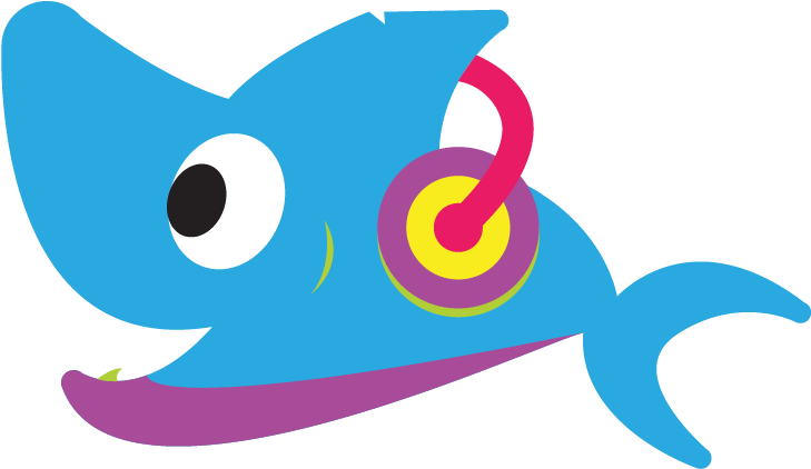 Jay The Shark - Cartoon (800x800)