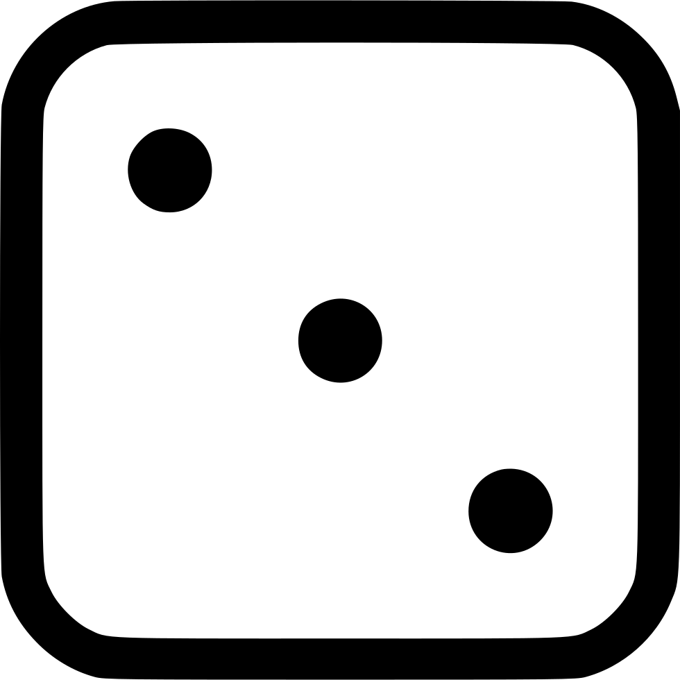 Dice Three Comments - Circle (980x980)