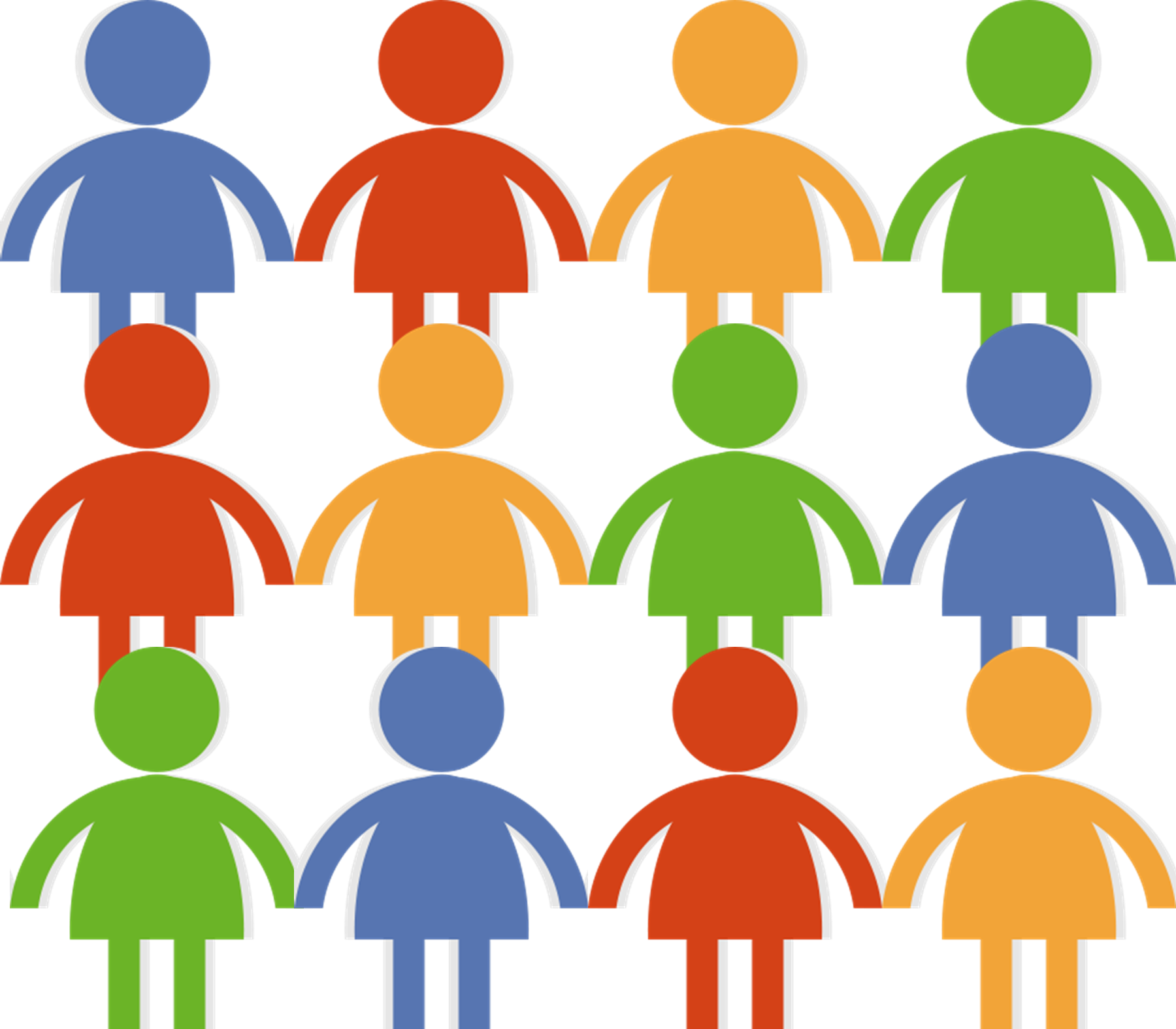 Bunco Group - Clip Art (1800x1575)