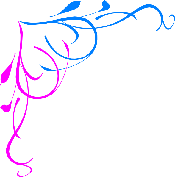 Pink & Blue Heart (588x595)