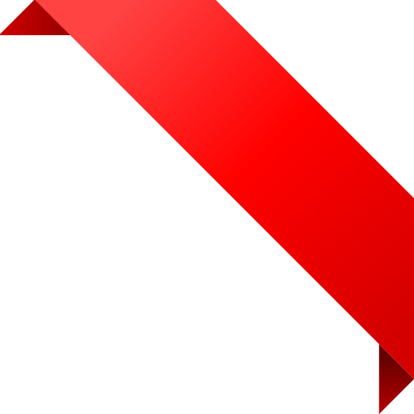 Corner - Background Vector Red Png (600x600)