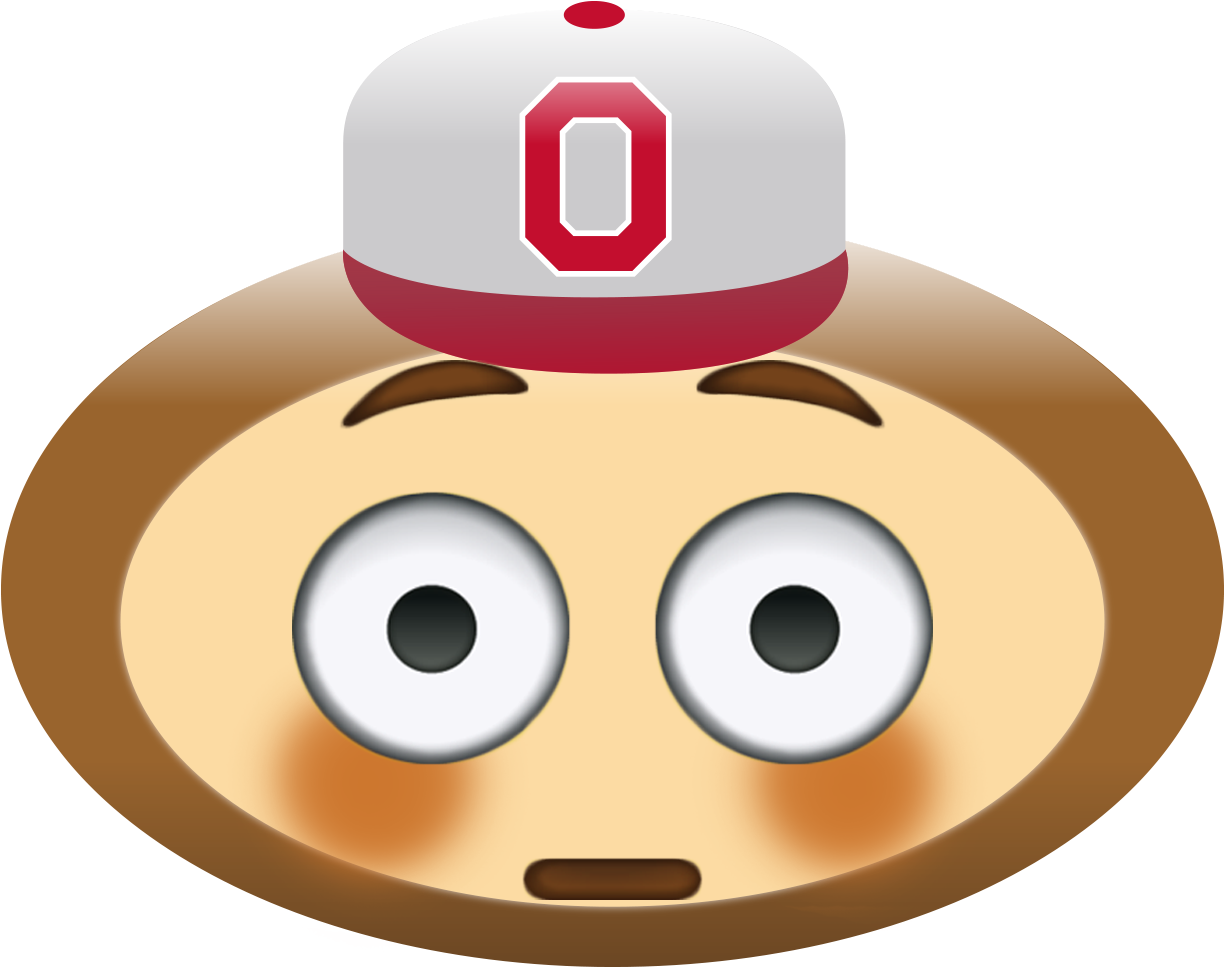 #aprilfools Brutmoji Pack - Crying Ohio State Buckeye (1500x1500)