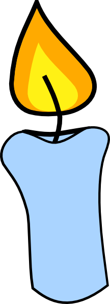 Candle Flames Clipart Png (216x597)