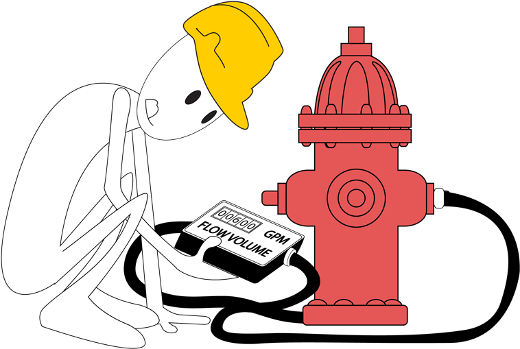 Hydrant Testing - Cartoon (800x545)