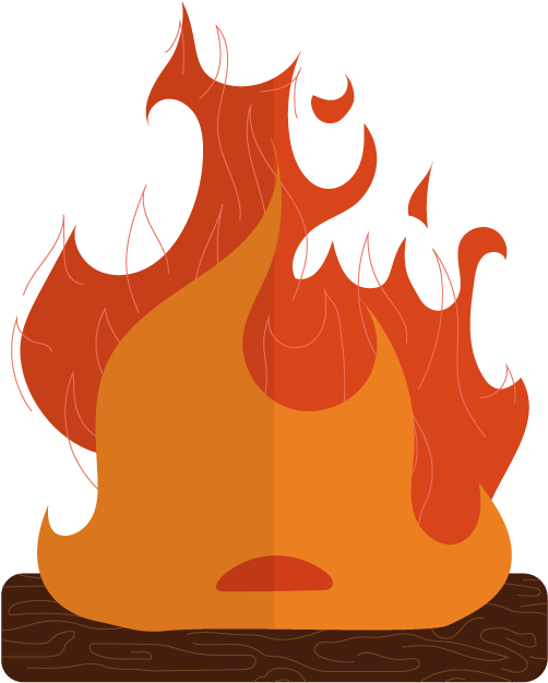 Calcifer - Illustration (649x649)