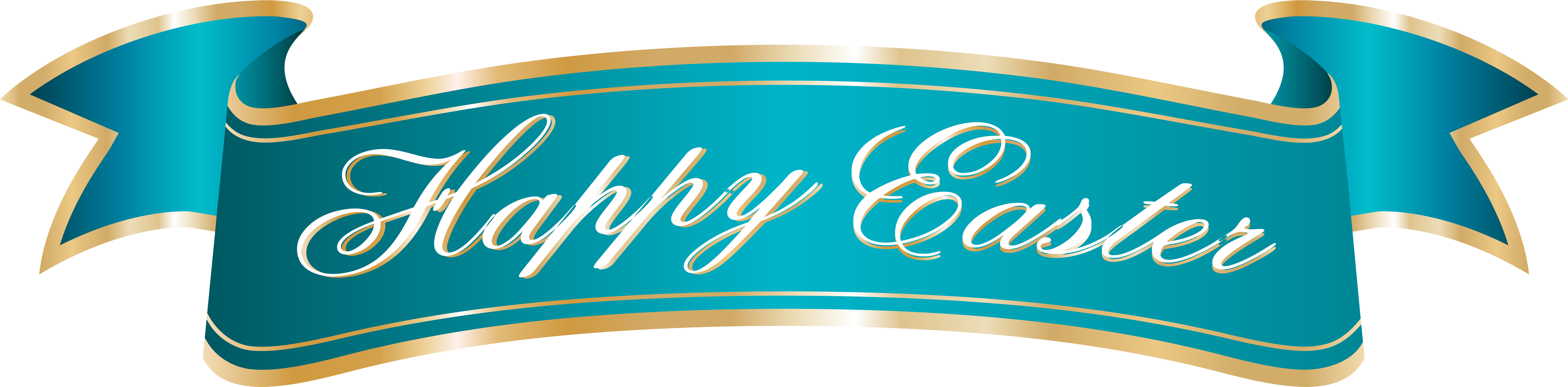 Download - Happy Easter Transparent Background (8000x2075)