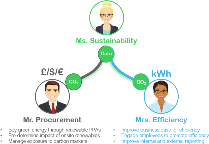 Sustainability Data To Procurement Efficiency - Graphic Design (756x507)