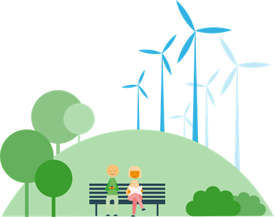 Technological Development Increases The Efficiency - Wind Turbine (400x317)