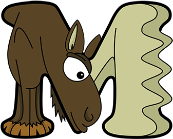 Moose - Alphabetimals Moose (400x400)