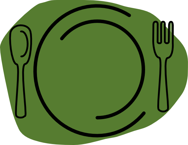 Dinner Clip Art (600x463)