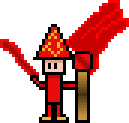 Pixel Clipart Fireball - Fireball 15 (620x500)