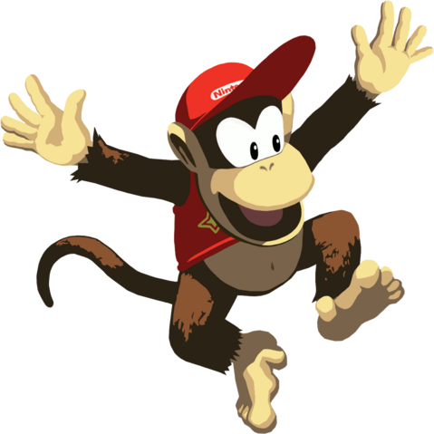 Danger31 - Diddy Kong Transparent (479x479)
