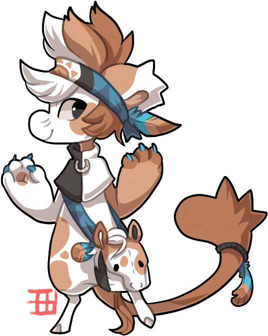 Pinto Horse By Griffsnuff - Horse (557x687)