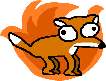 Fox On Fire By Orangesuperbean - Comics (514x400)